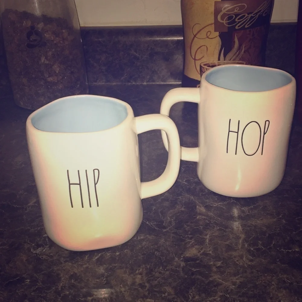 Brand New Rae Dunn Easter‎ Hip Hop Mugs